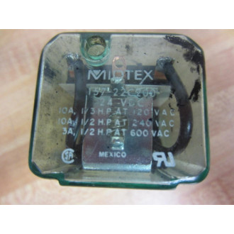 Midtex 157-22C200 15722C200 Relay - Used