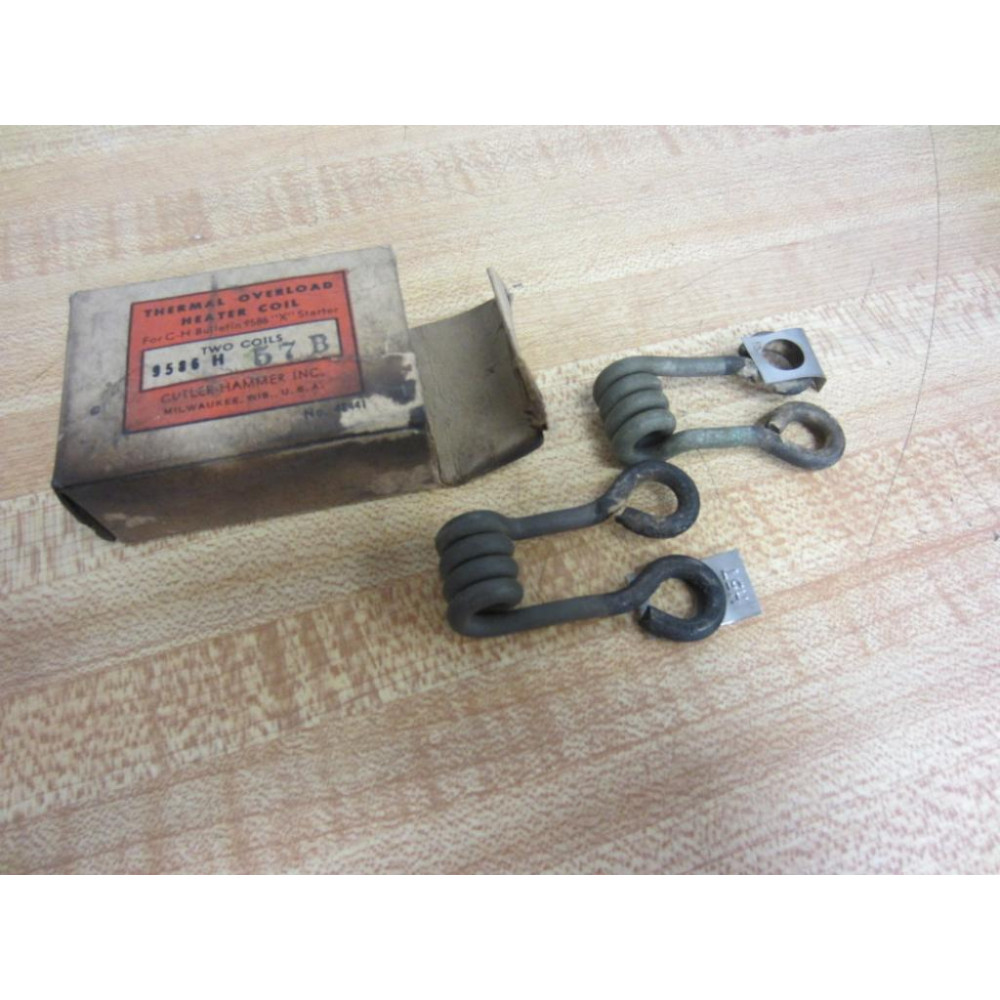Cutler Hammer 9586 H 57B Eaton 9586H57B Overload Heater Unit (Pack of 2) - Used
