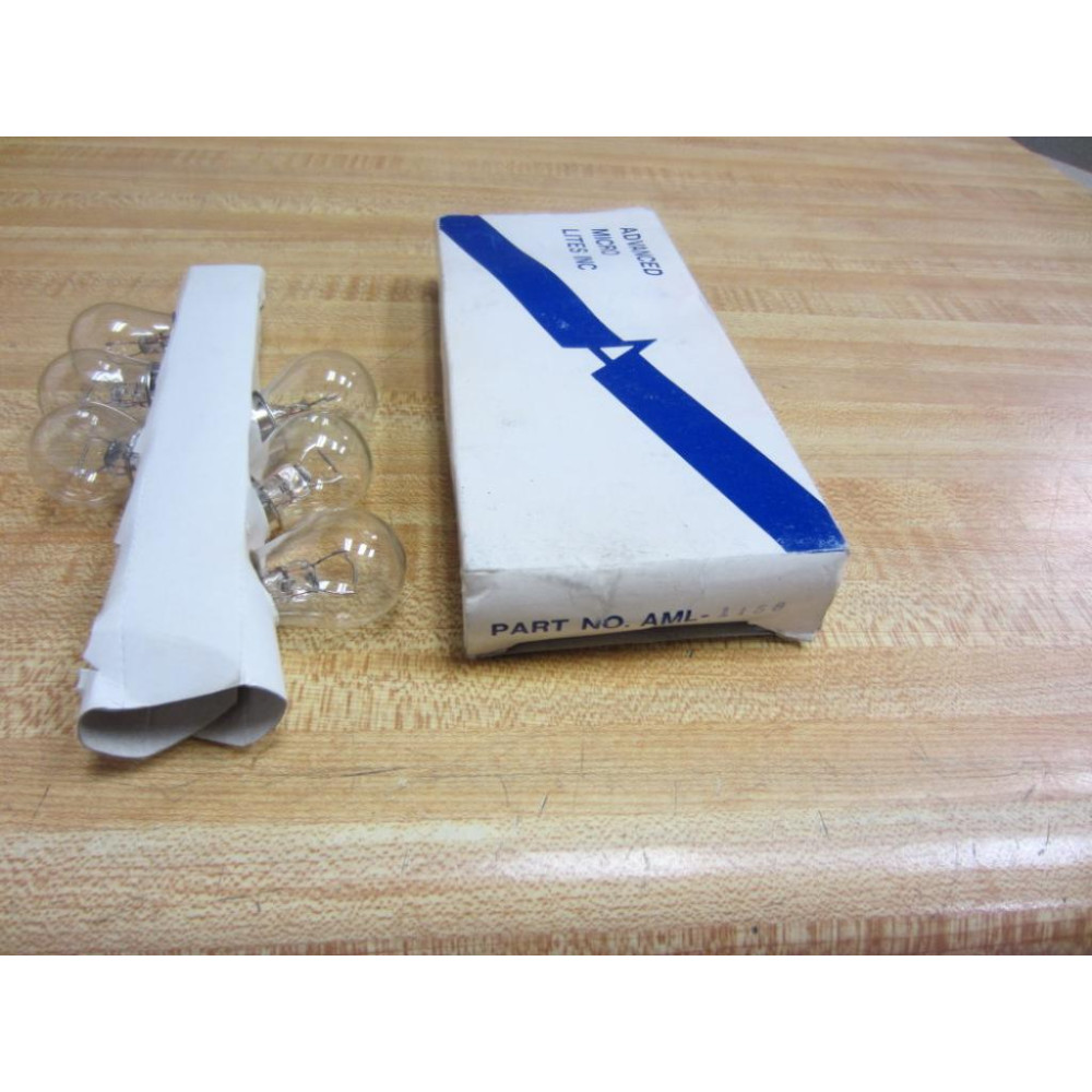 Advanced AML-1156 Miniature Lamps Light Bulb AML1156 (Pack of 6)