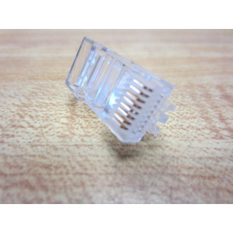 Tyco 5-554720-4 Modular Plug 8P 24-26 AWG RJ45 55547204 (Pack of 25)