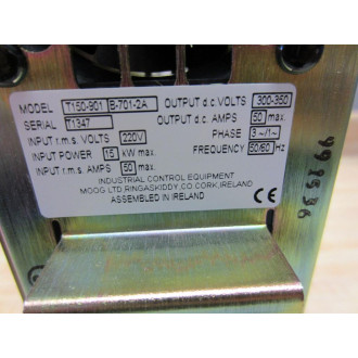 Moog T150-901B-701-2A Servo Drive 50A Input 220V T150901B7012A T1347 - New No Box