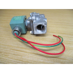Asco 8215G030 Red Hat Solenoid Valve 4KY42 - Used