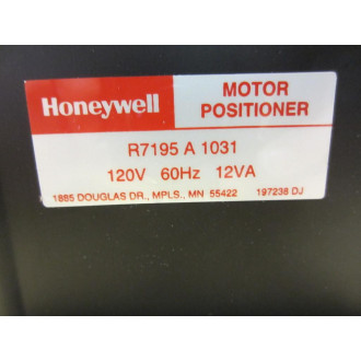Honeywell R7195A-1031 Motor Positioner R7195A1031