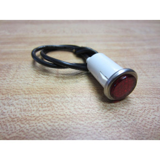 Selecta SL53215-7-BG Indicator Light Flush Mount Red SL532157BG