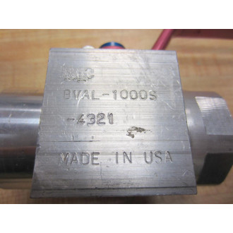 DMIC BVAL-1000S-4321 Ball Valve 1 Inch NPT BVAL1000S4321 - New No Box