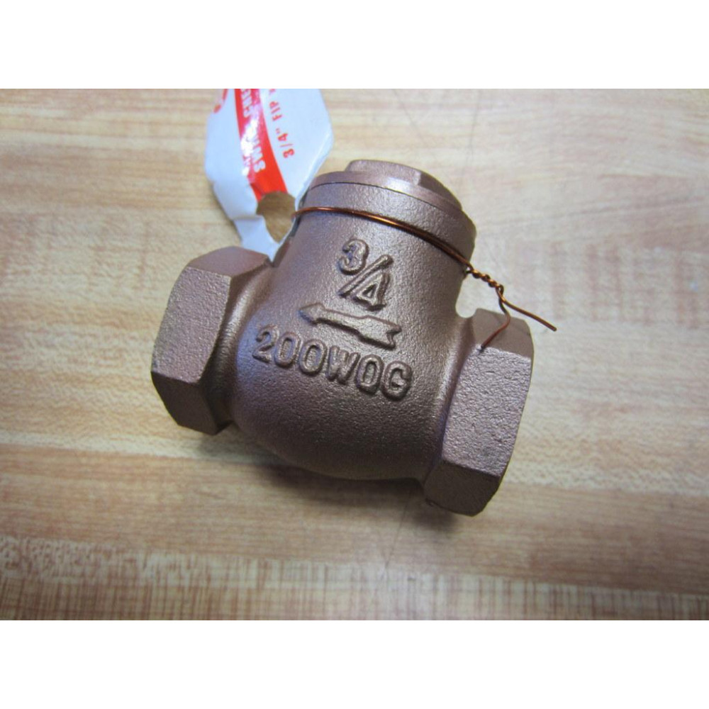 JMF LF 8489812129802 Swing Check Valve 34 x 34 FIP