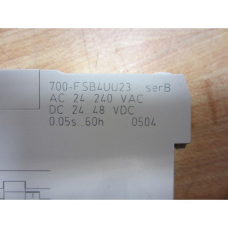 Allen Bradley 700-FSB4UU23 Timing Relay FSB4U 700FSB4UU23 Series B - New No Box