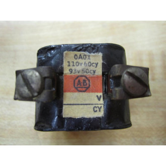 Allen Bradley 0A01 Coil OA01 110V 60CY 93V 50CY - New No Box