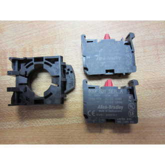 Allen Bradley 800F-PX02 Contact Cartridge With Latch 800FPX02 Series A