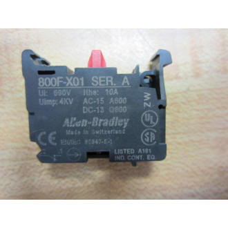 Allen Bradley 800F-PX02 Contact Cartridge With Latch 800FPX02 Series A