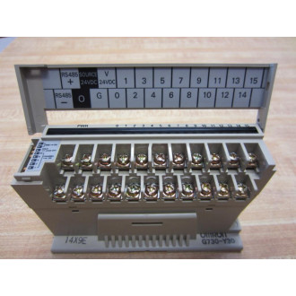 Omron G730-VOD16-B 24 VDC Remote Terminal G730VOD16B WG730-Y30 Adapter - Used
