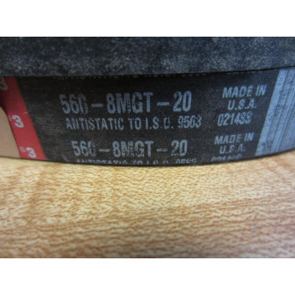 Gates 560-8MGT-20 PowerGrip GT3 Belt 5608MGT20 (Pack of 3)