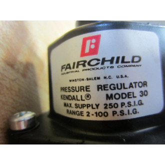 Fairchild 30152 Pressure Regulator Kendall Model 30