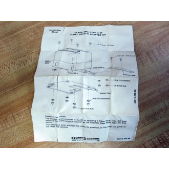 Square D 9049 A-54 Float Switch Bracket For 9036 GG-2 9049A54