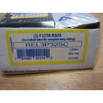 Advance REL-3P32-SC Electronic Ballast Instant-Start 120V 60Hz REL3P32SC Rev B