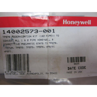 Honeywell 14002573-001 Kit (1&2 Pipe) 14002573001 TP970