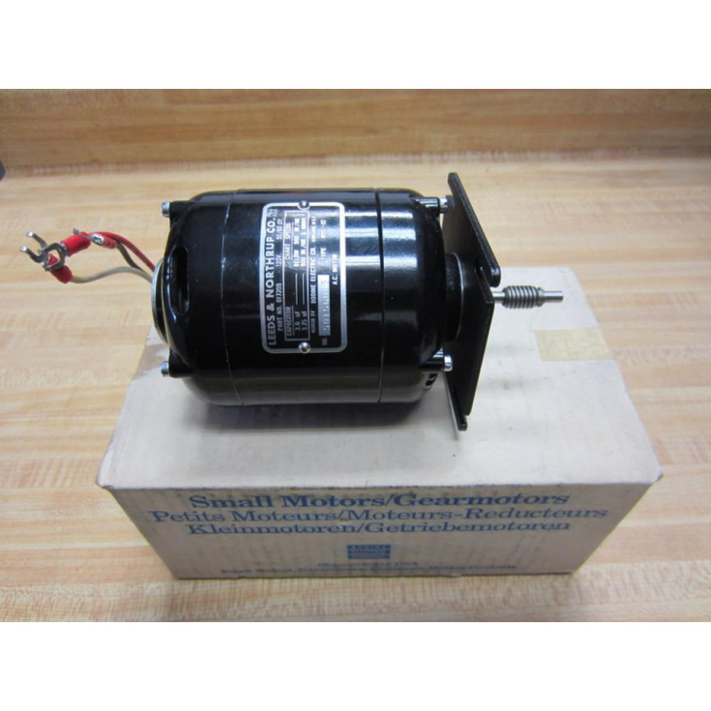 Bodine Electric 017209 AC Motor Leeds & Northrup NYC-12 120V 5060Cy