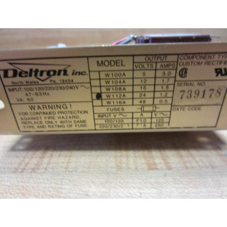 Deltron W112A Power Supply 24V 1.2A - New No Box