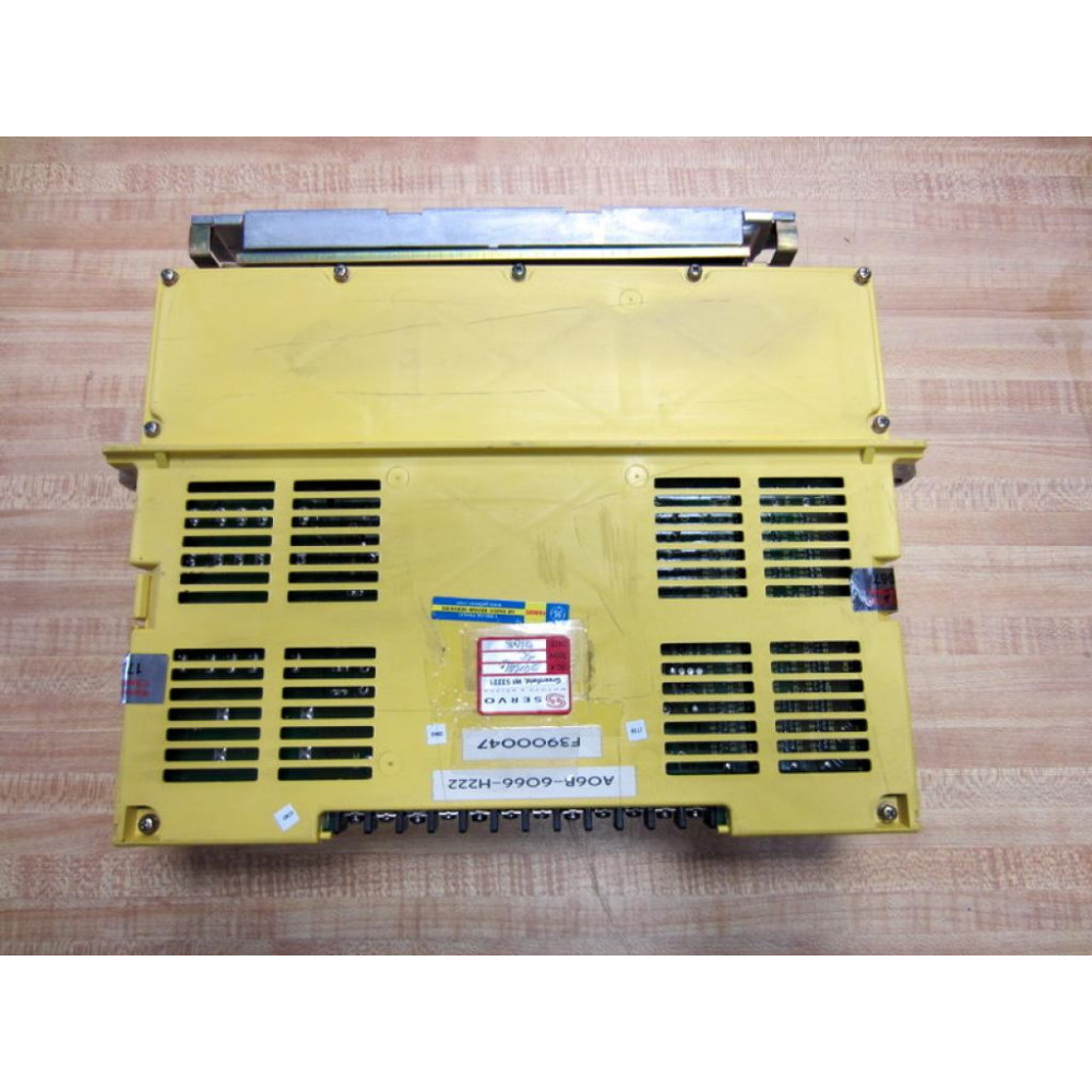 Fanuc A06B-6066-H222 Drive A06B6066H222 Serial F3900047 - Used