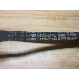 Komatsu 04120-21743 V-Belt 46-8758 (Pack of 2)