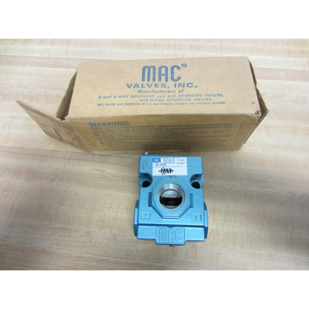 Mac Valves 56C-52-RA 56C52RA Air Valve Remote