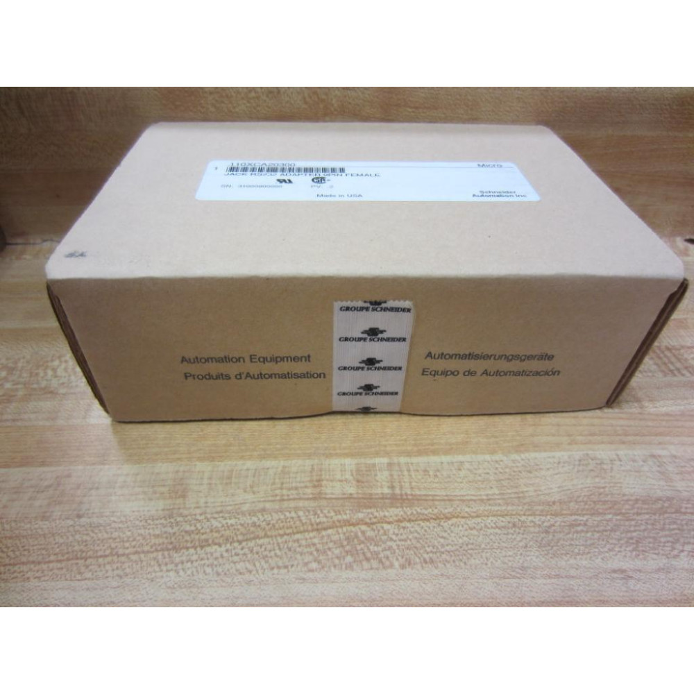 Schneider Automation 110XCA20300 Jack RS232 Adapter Factory Sealed