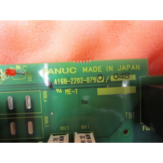 Fanuc A16B-2202-0790 Power PCB A16B-2202-079004B - Used
