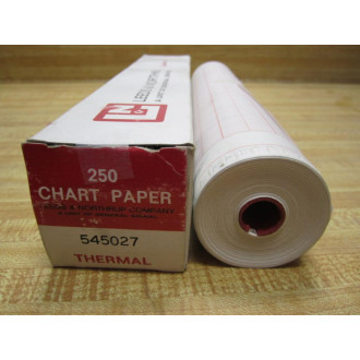 Leeds And Northrup 545027 Speedomax 250 Chart Paper Thermal