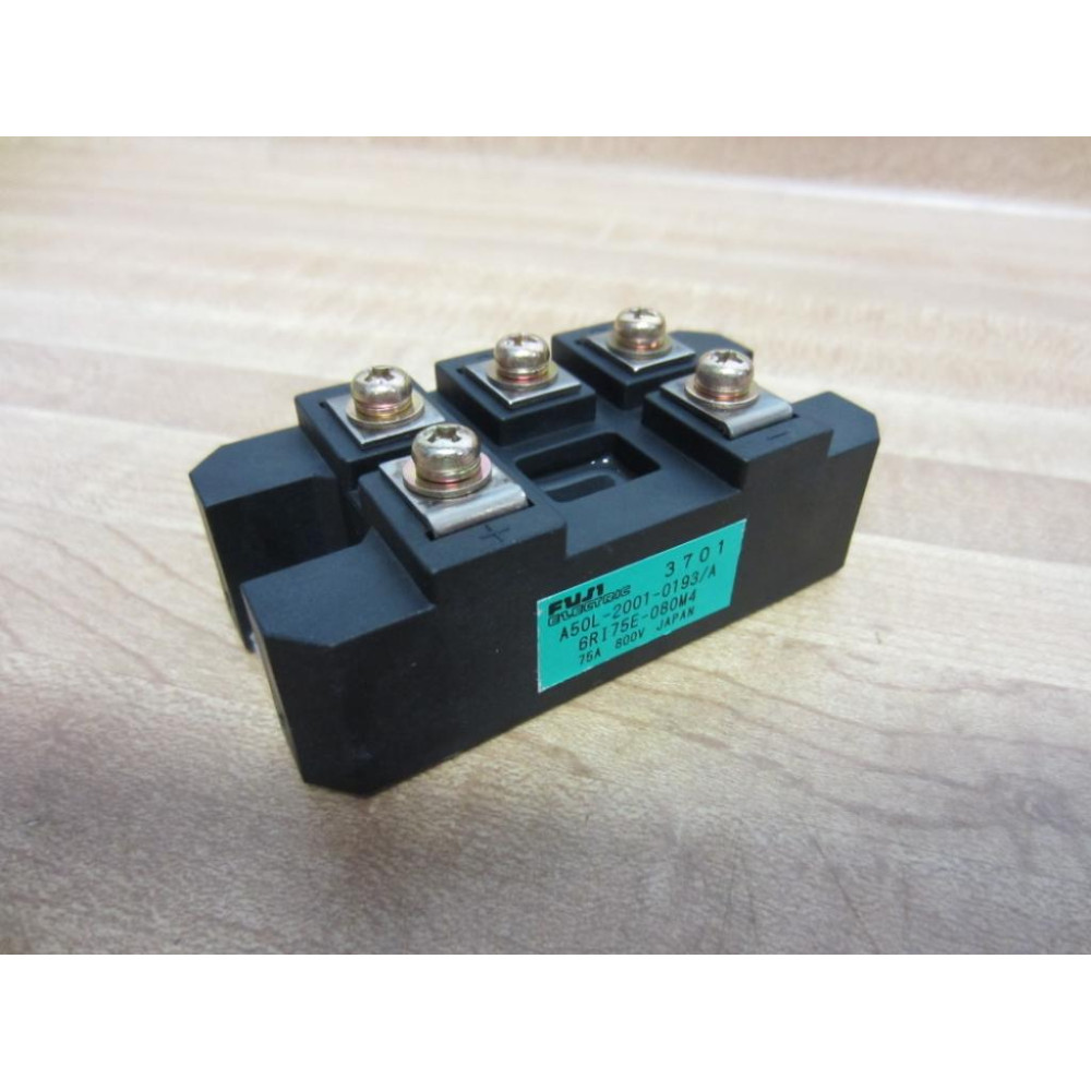 Fuji Electric 6RI75E-080M4 6RI75E080M4 Power Module A50L-2001-0193A - Used