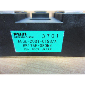 Fuji Electric 6RI75E-080M4 6RI75E080M4 Power Module A50L-2001-0193A - Used
