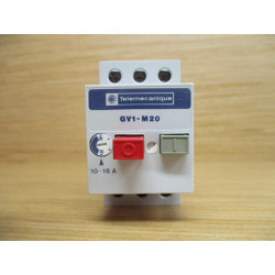 Telemecanique GV1-M20 Schneider Manual Motor Protector 10-16 AMP - Used