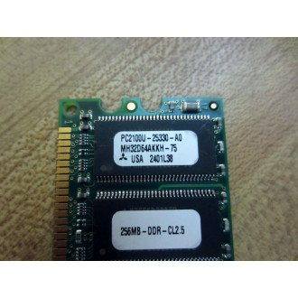 Mitsubishi MH32D64AKKH-75 Memory Module MH32D64AKKH75 - Used