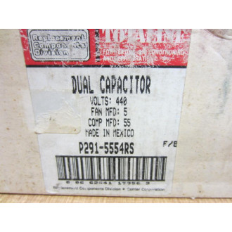 General Electric 97F9839 Capacitor P291-5554RS P2915554RS