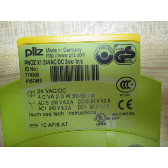 Pilz 774300 Safety Relay PNOZ X1 24VACDC - New No Box