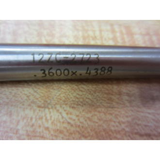 Cleveland Twist Drill 12ZC-2723 Step Oil Hole Reamer 12ZC2723