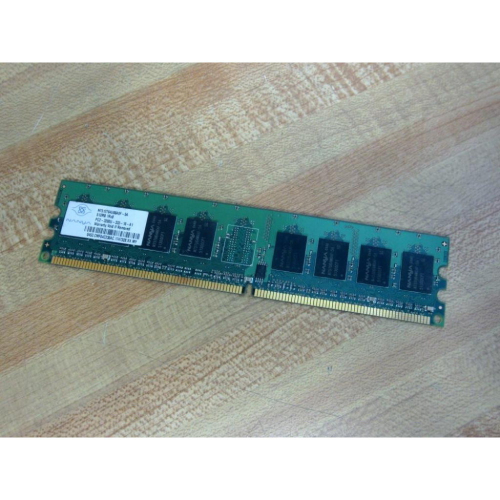Nanya NT512T64U88A0F-5A Memory Module NT512T64U88A0F5A - Used
