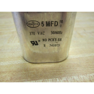 Gemtech 5370 Run Capacitor 5 MFD 370VAC 5370 E 241095