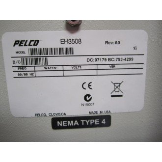 Pelco EH3508 Security Camera Enclosure CCTV Rev A0 - Used