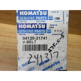 Komatsu 04120-21741 V-Belt 46-8756