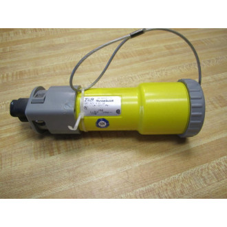 Russellstoll 9C63U2T DuraGard Waterproof 60A Female Connector - Used