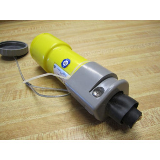 Russellstoll 9C63U2T DuraGard Waterproof 60A Female Connector - Used