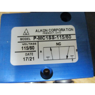 Alkon P-MC1SS-11560 Intelligrated Solenoid Valve 7060505
