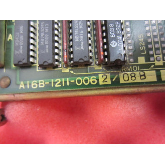 Fanuc A16B-1211-0062 Board A16B-1211-006208B - Used