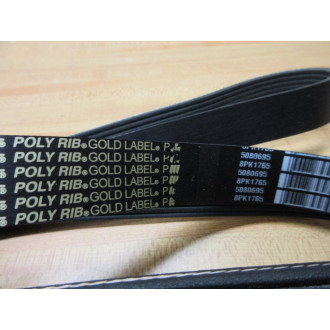 Dayco 5080695 Poly Rib Gold Label Belt