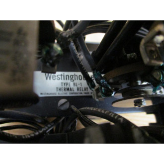 Westinghouse 293B119A23 Thermal Relay Type BL-1 - Used