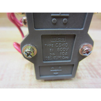 IDEC CS-10 CS10 ACSNO Heavy Duty Cam Switch - Used