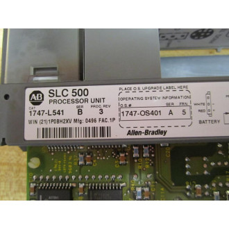 Allen Bradley 1747-L541 Processor Unit 1747L541 Series  B No Key