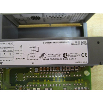 Allen Bradley 1747-L541 Processor Unit 1747L541 Series  B No Key