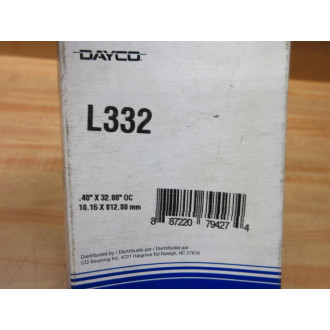 Dayco L332 CarQuest Belt