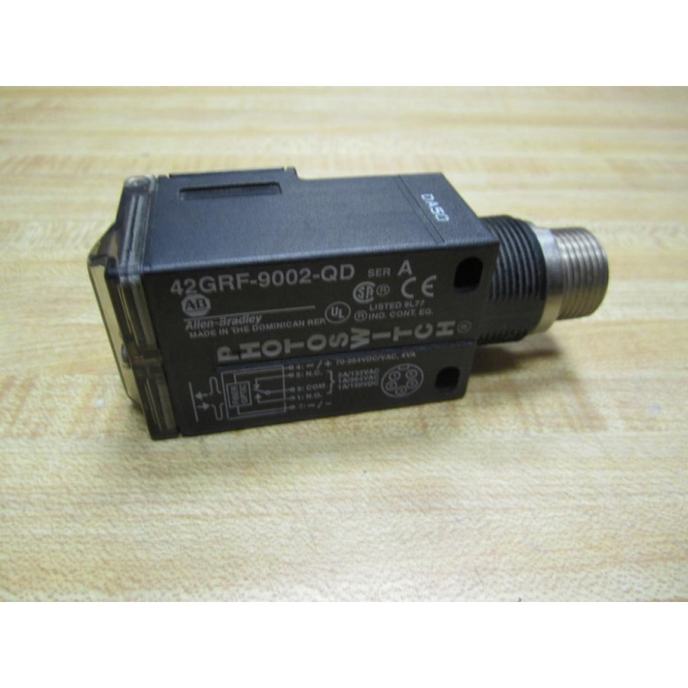 Allen Bradley 42GRF-9002-QD Photoelectric Sensor 42GRF9002QD Series A - New No Box